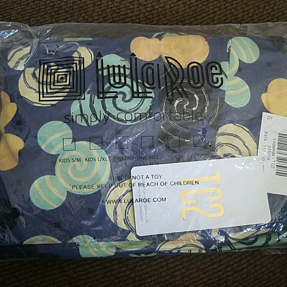 NWT Mickey and Minny mouse leggings